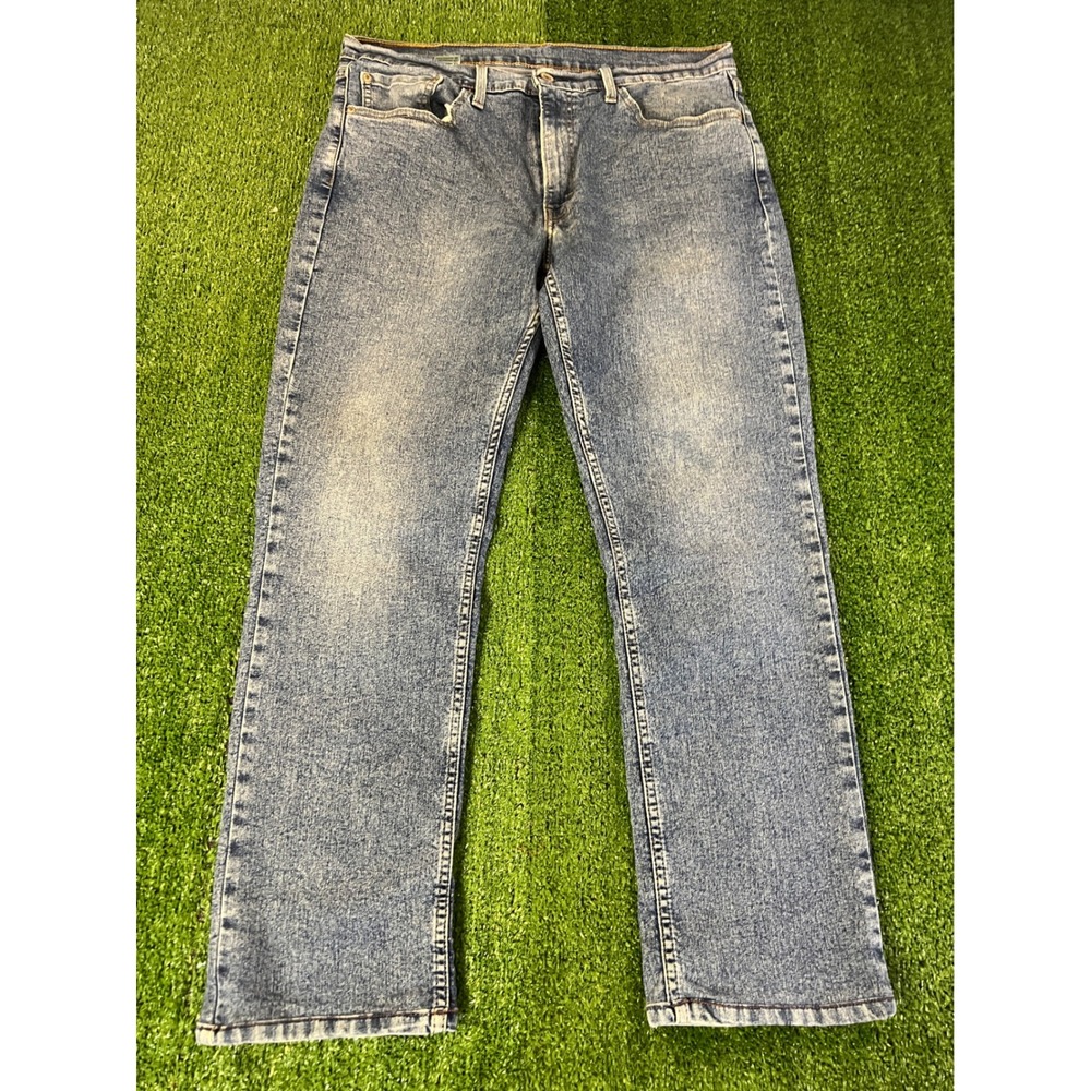 Levis 511 Slim Fit Jeans Mens 36x32 Medium Wash Blue Denim